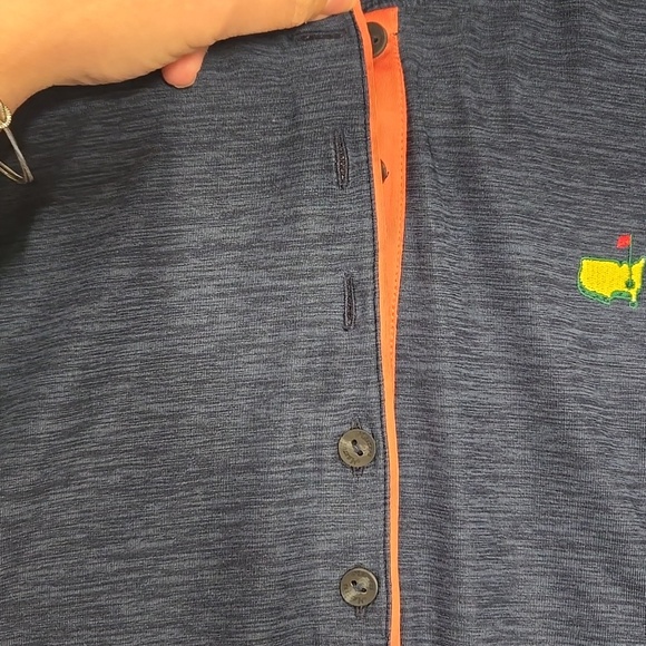 Magnolia Lane-Tech Masters Golf Polo Shirt Short Sleeve Heather Blue-Size 1X - Picture 14 of 17